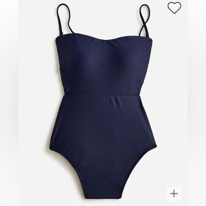 NWOT: J.Crew Navy Bathing Suit, size 8.